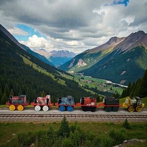 Thomas the Train Small Tiny Trains Lot